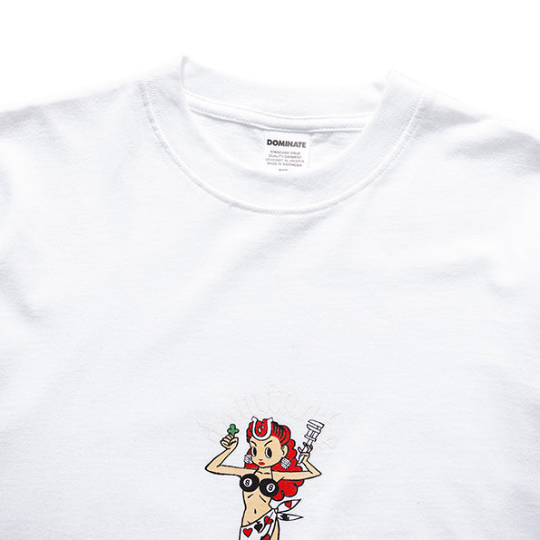 LADY LUCK TEE WHITE